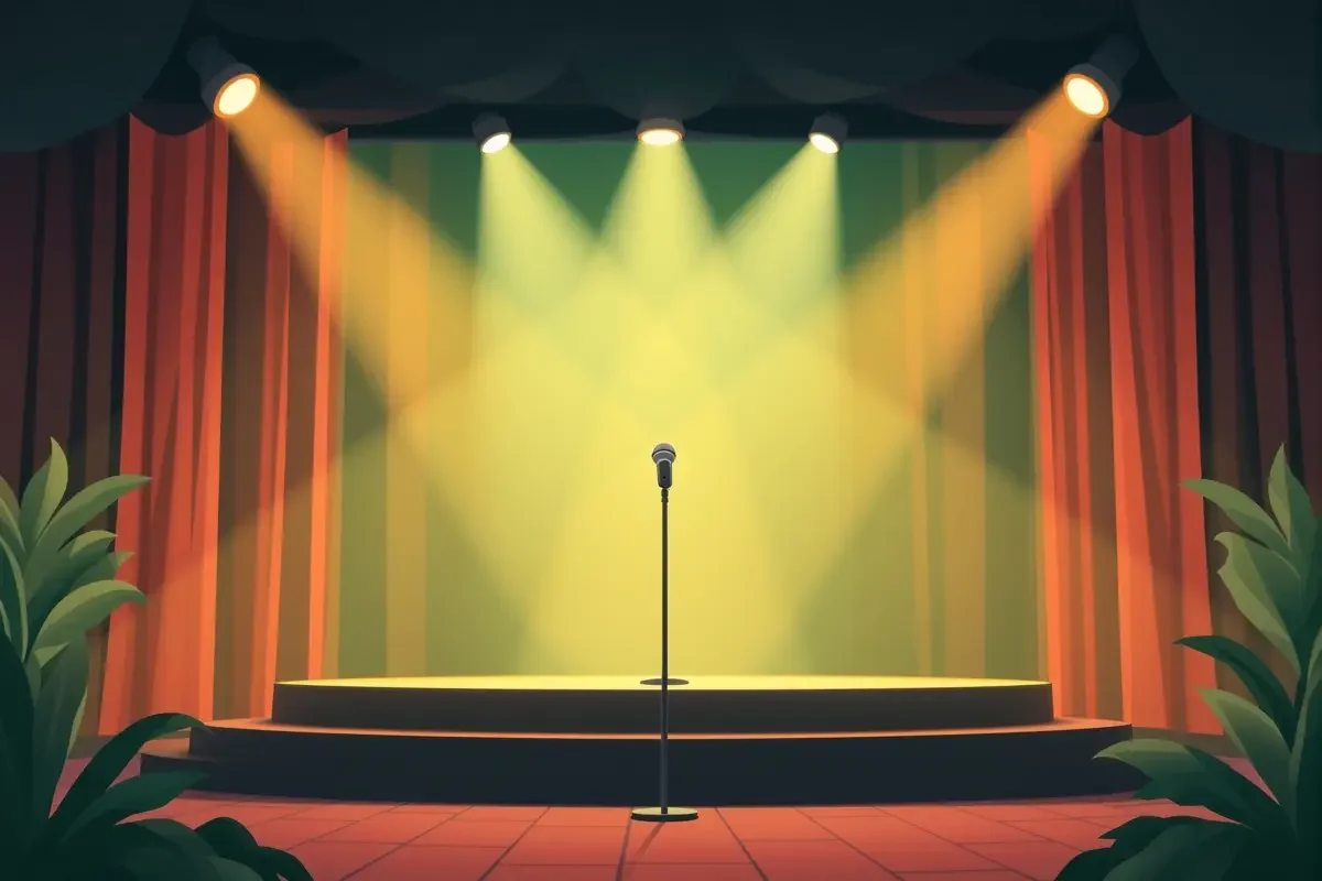 现场:某演唱会设备故障,歌手清唱救场 - 黑料大赛中 现场:某演唱会设备故障,歌手清唱救场